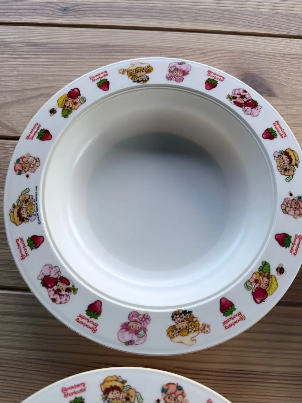 “Vintage 1982 Strawberry Shortcake SiLite Melamine Bowls Set of 4 – Rare Retro